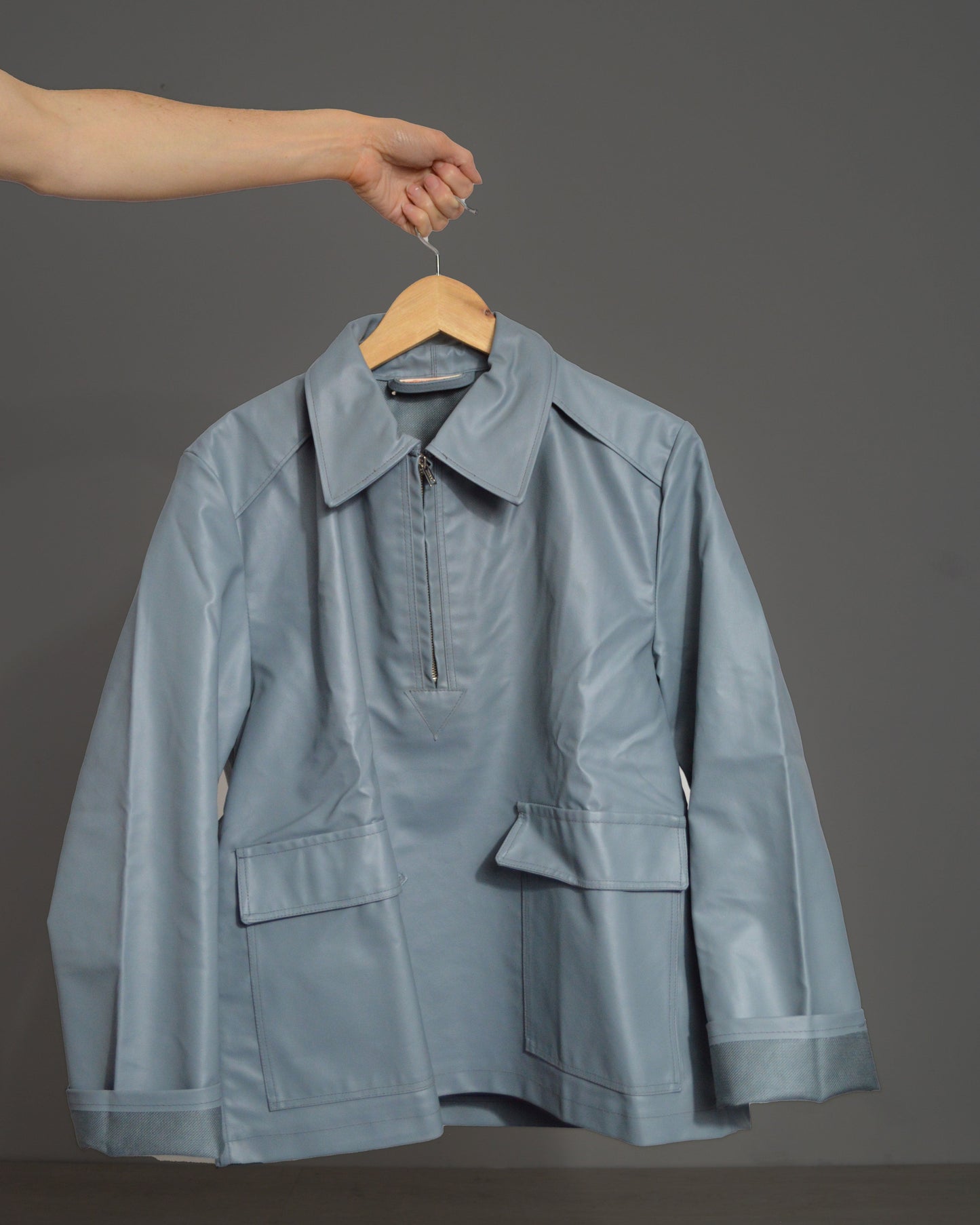 Vintage 1965 Raincoat Smock Jacket German