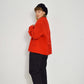 Vintage European Wool V-Neck Jacket Red