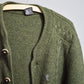 Vintage European Tirol Wool V-Neck Jacket Green