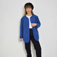 Vintage European Wool V-Neck Jacket Blue