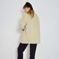 Vintage European Wool Jacket Cream Flower Embroidery