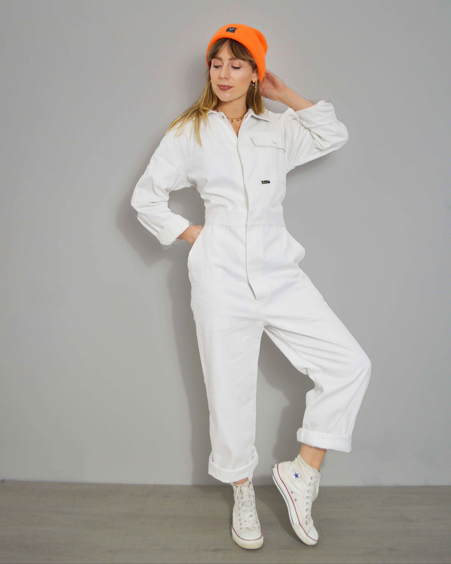 White Boilersuit Coveralls Deadstock