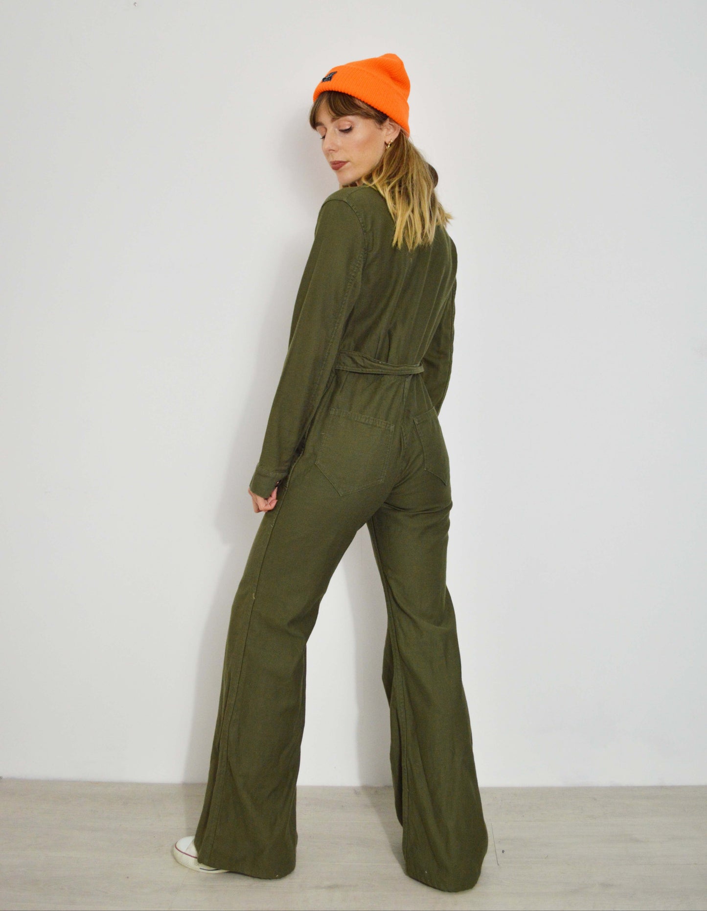 Vintage USA 1960er Ausgestellter Overall