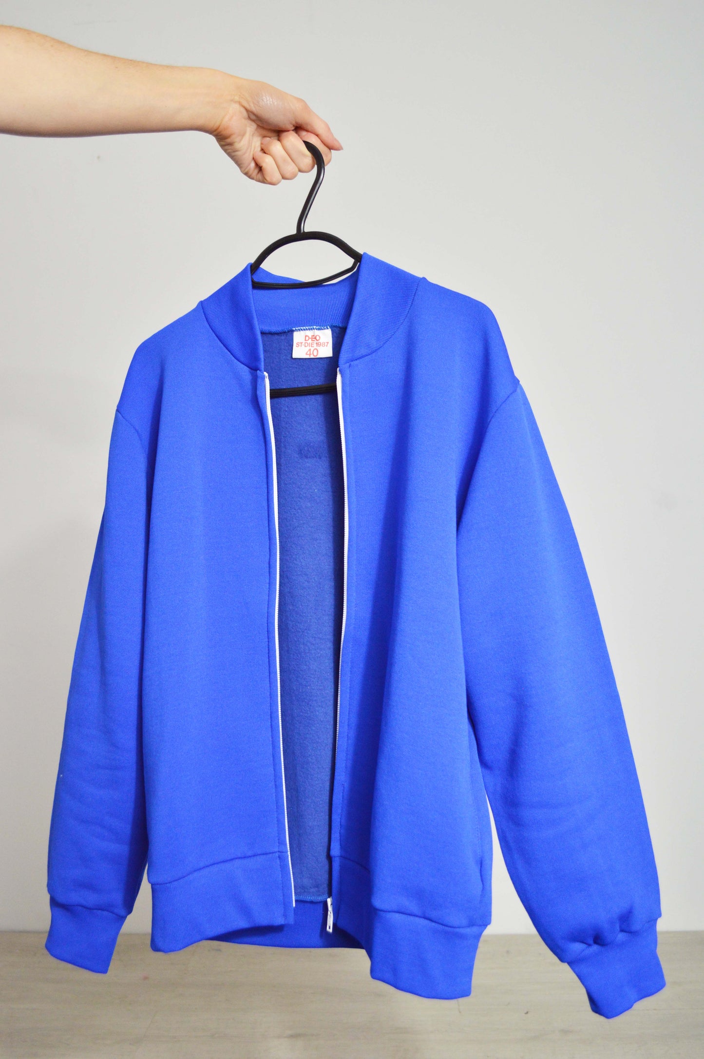 Vintage 1987 Cobalt Blue French Tracksuit