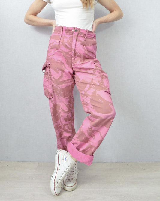 British Pink Camo Pants