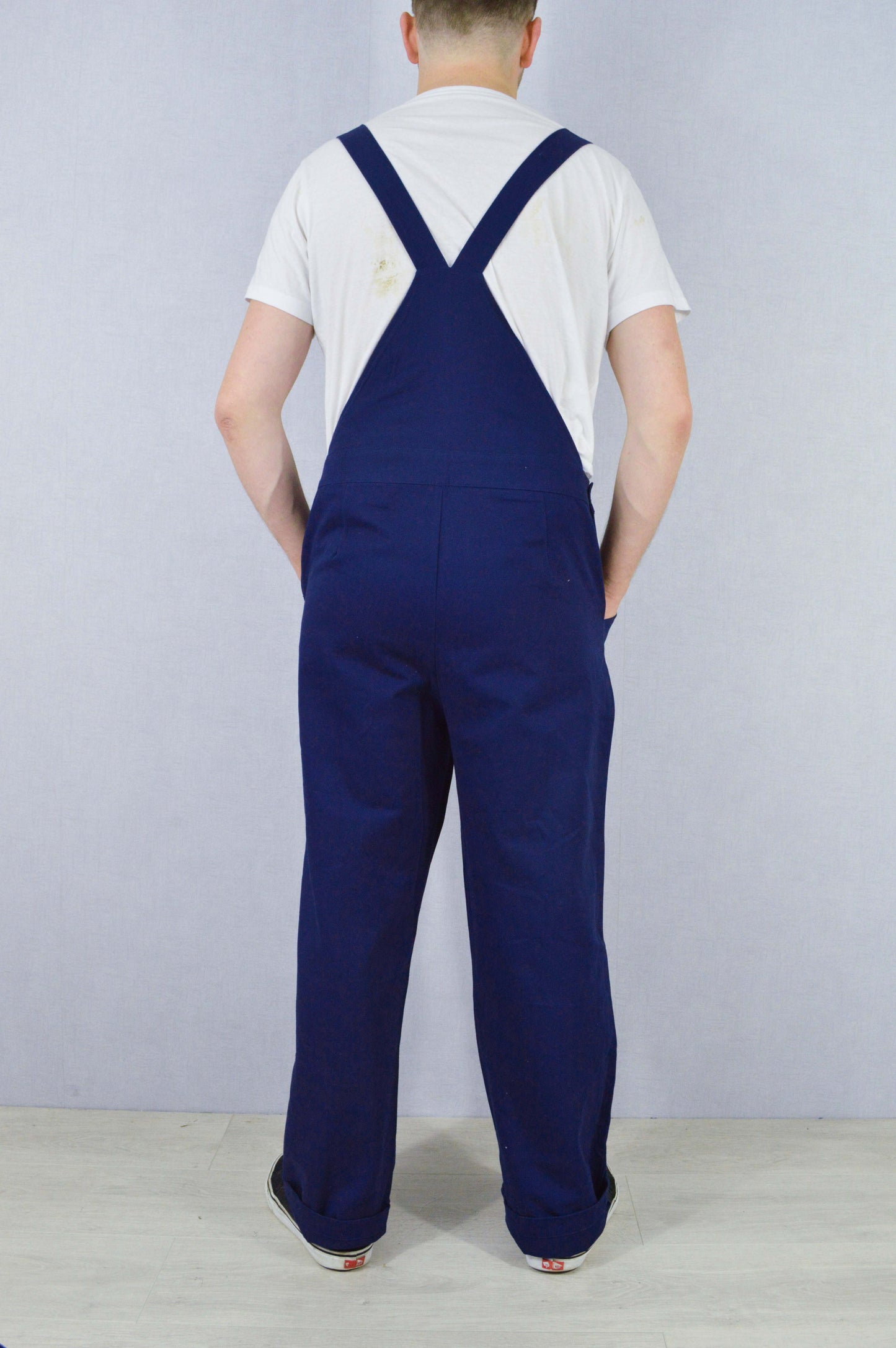 French Workwear Dungarees Cotton