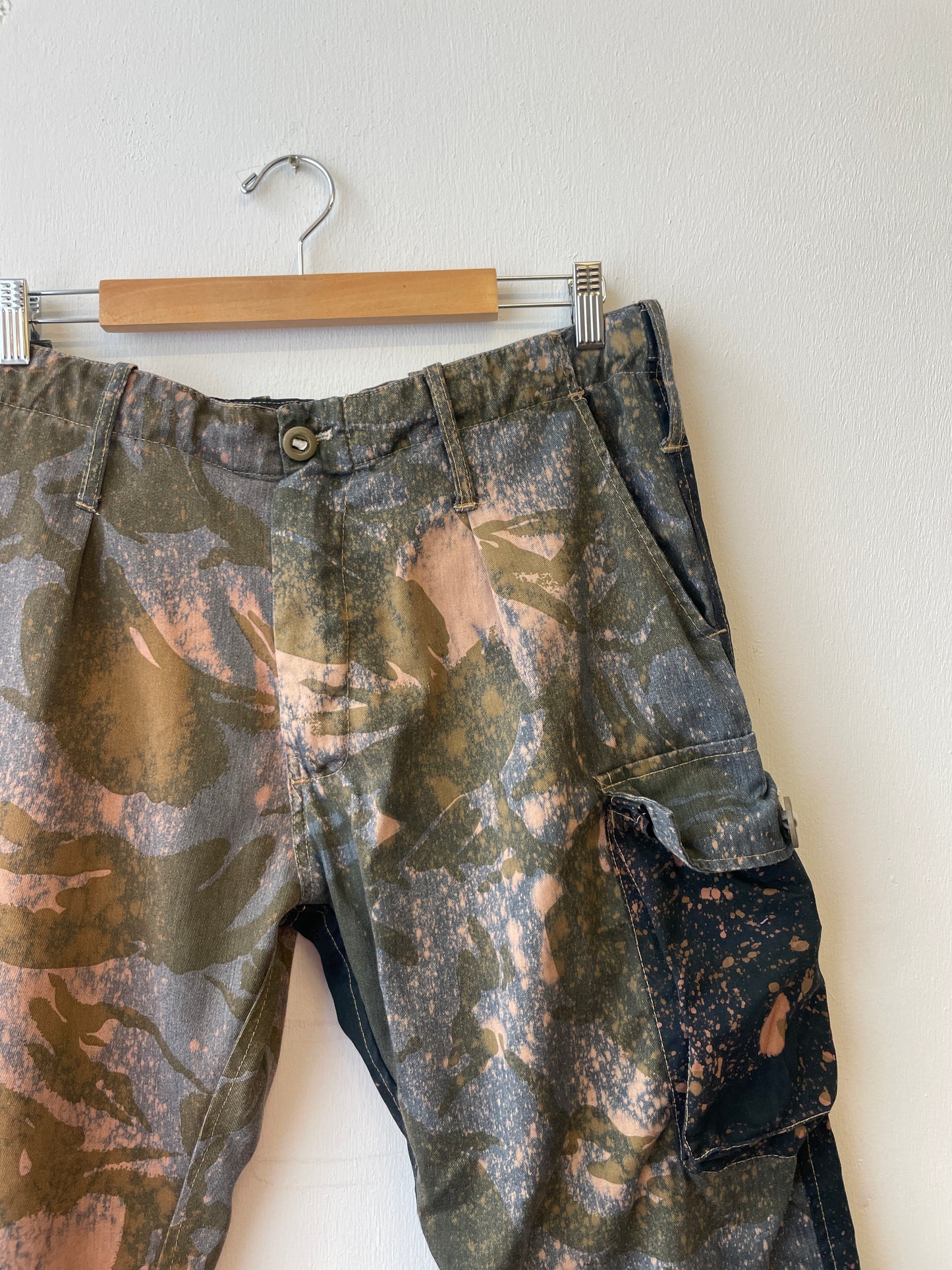 Reworked Vintage Volcanic Camo Trousers