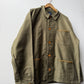 WOLF Reworked Chore Jacket Contrast Mustard Blanket Stitch 3XL