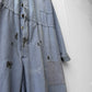 Vintage Repaired Workwear Jumpsuit Blue