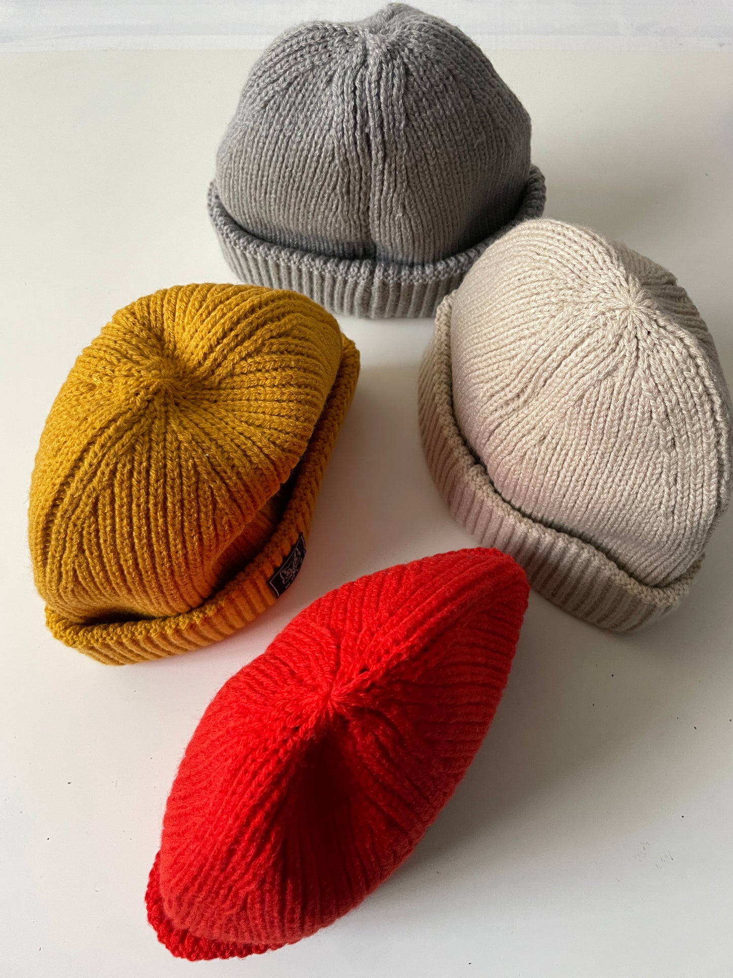 WOLF Fisherman Beanie Chunky Knit Hat