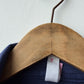 Vintage French Chore Jacket Reworked Contrast White Stitch