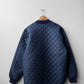 Vintage Workwear Quilted Jacket Liner Navy