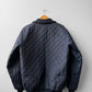 Vintage Workwear Quilted Jacket Liner Navy