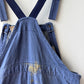 Vintage Patched Painters Workwear Dungarees Chalk Blue