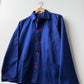 Cherry Red Buttoned Vintage Chore Jacket