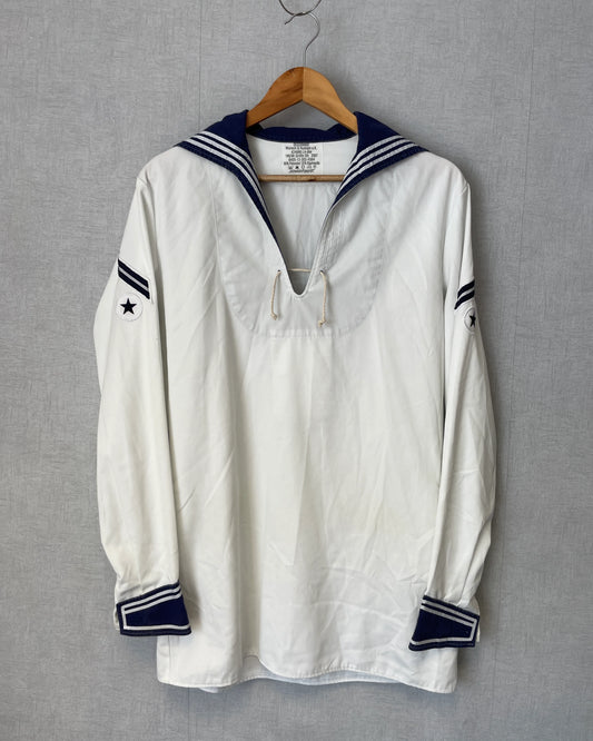 Vintage German Navy Smock Shirt