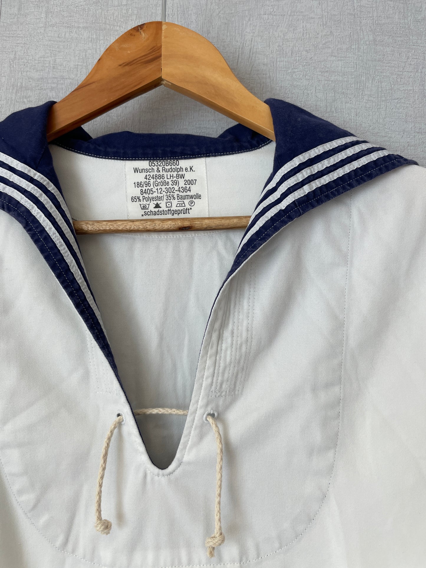 Vintage German Navy Smock Shirt