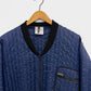 Vintage Workwear Quilted Jacket Liner Navy