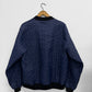 Vintage Workwear Quilted Jacket Liner Navy