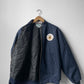 Vintage Italian Workwear Quilted Bomber Jacket - L