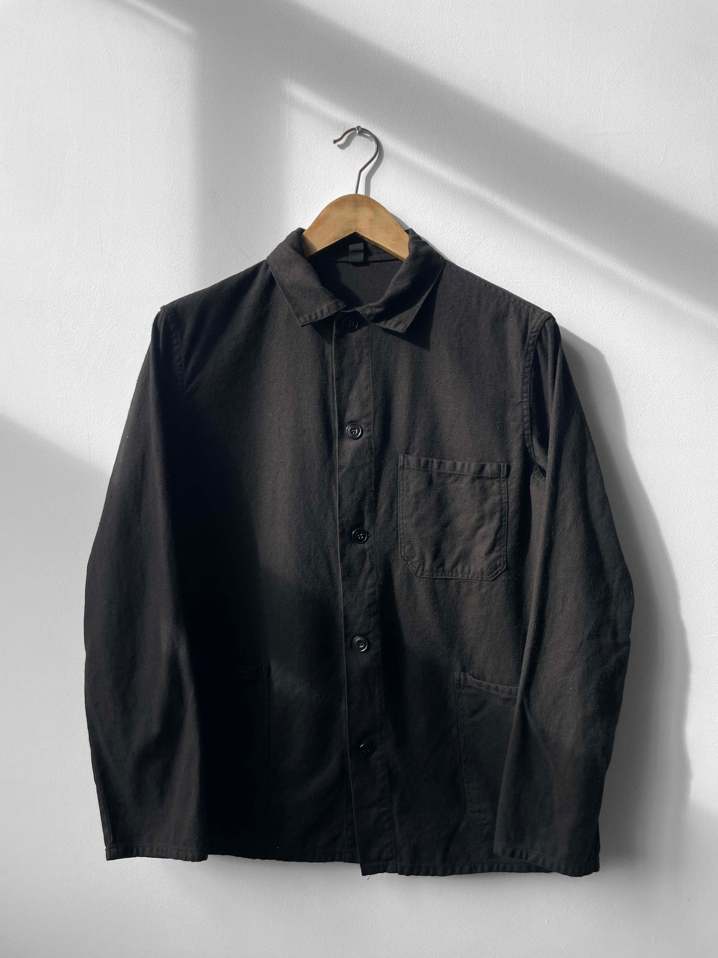 Vintage Black French Workwear Jacket