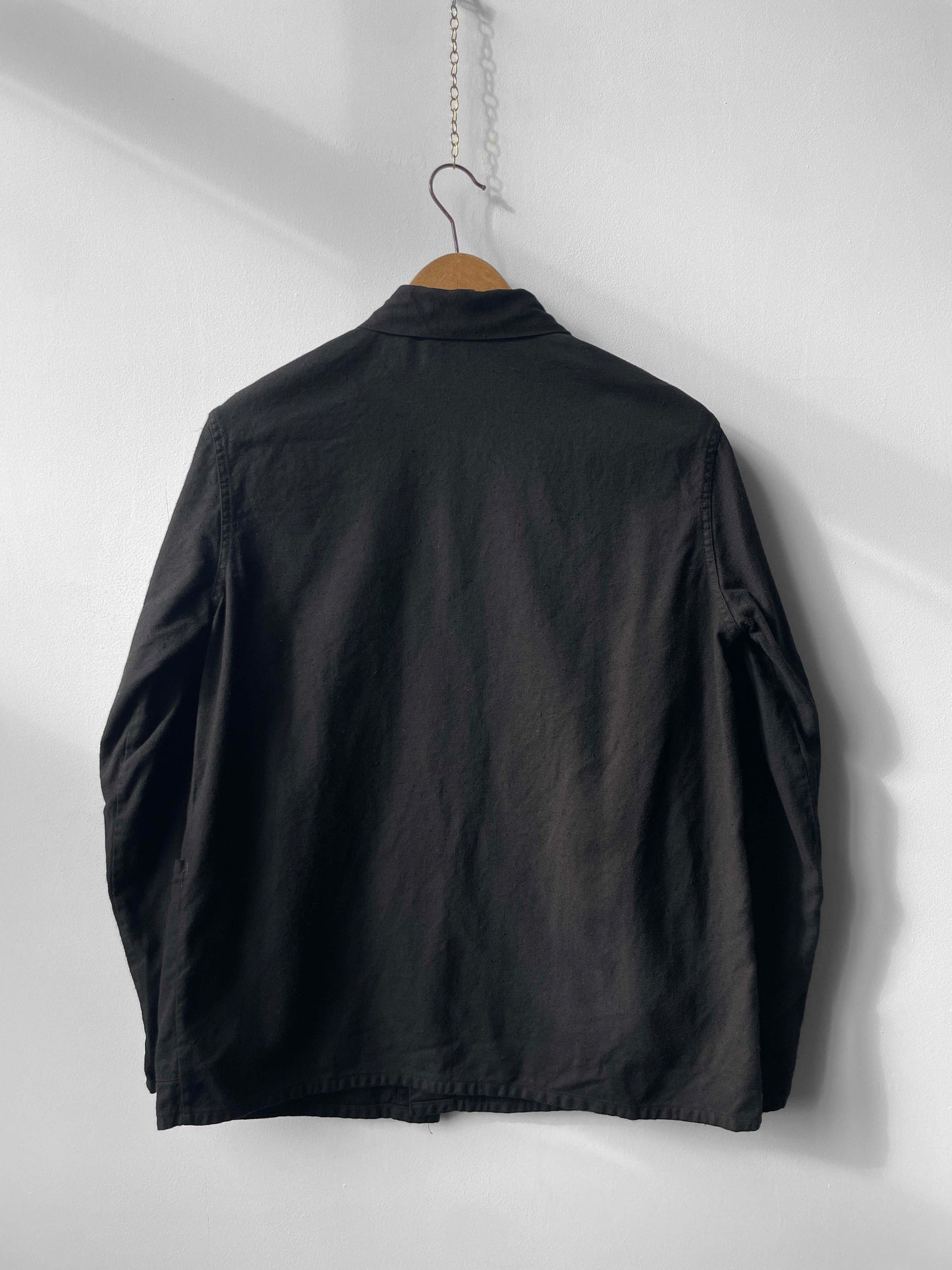 Vintage Black French Workwear Jacket