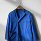 Vintage Double Breasted Blue Workwear Jacket - M
