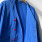 Vintage Double Breasted Blue Workwear Jacket - M