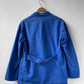 Vintage Double Breasted Blue Workwear Jacket - M