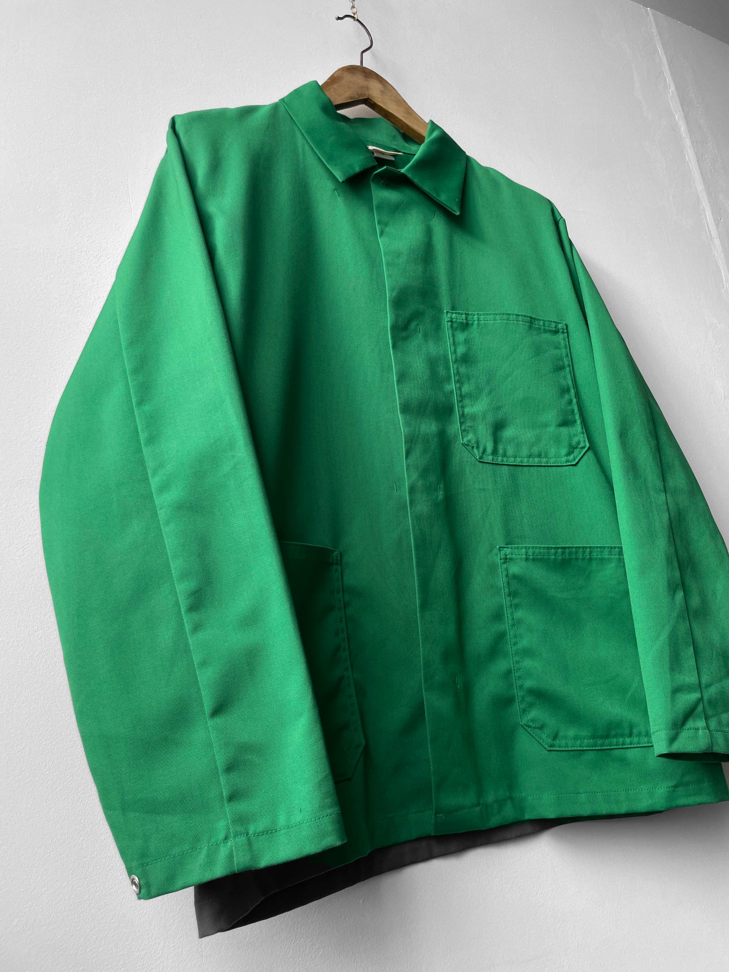 Vintage Vivid Green Chore Jacket