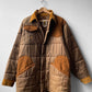 Vintage USA Made Quilted Shooting Hunting Jacket - L