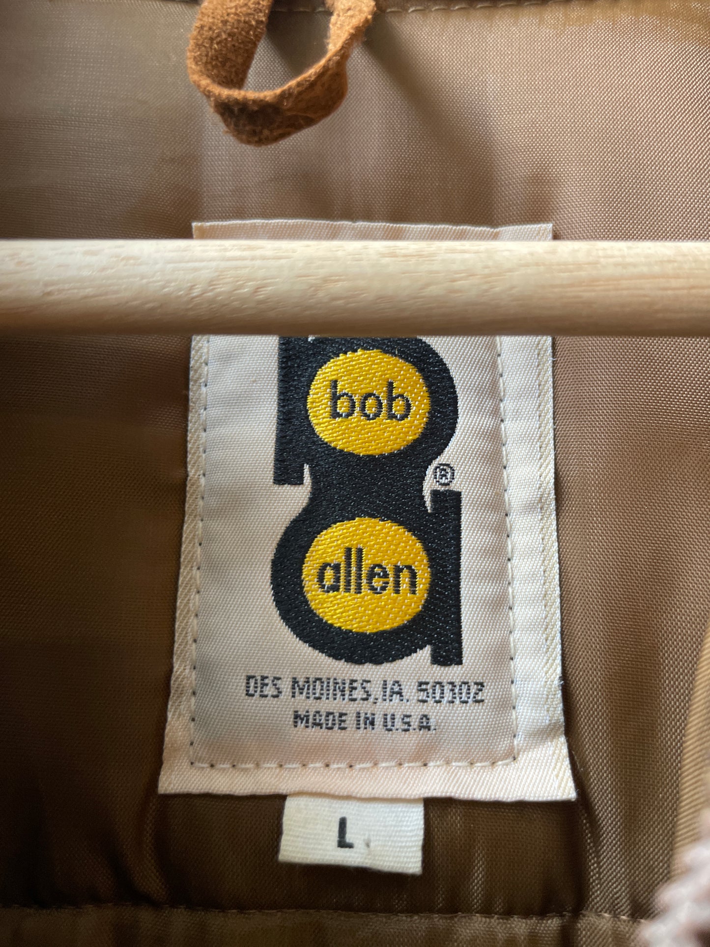 Vintage USA Made Quilted Shooting Hunting Jacket - L