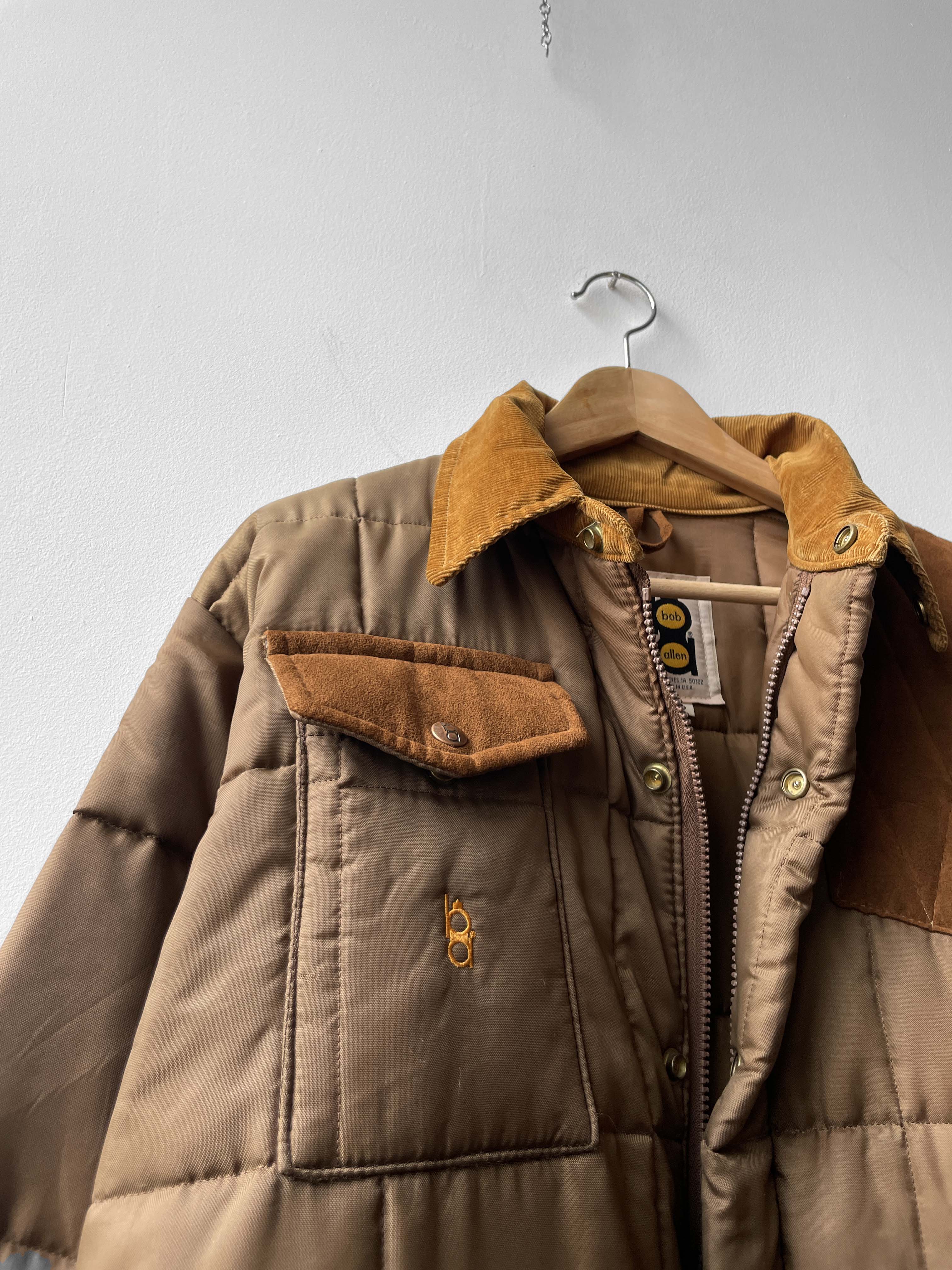 SEVEN BY SEVEN HUNTING COVERALL JACKET L Vintage USA Made Quilted