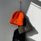 Knitted Orange Beanie Hat