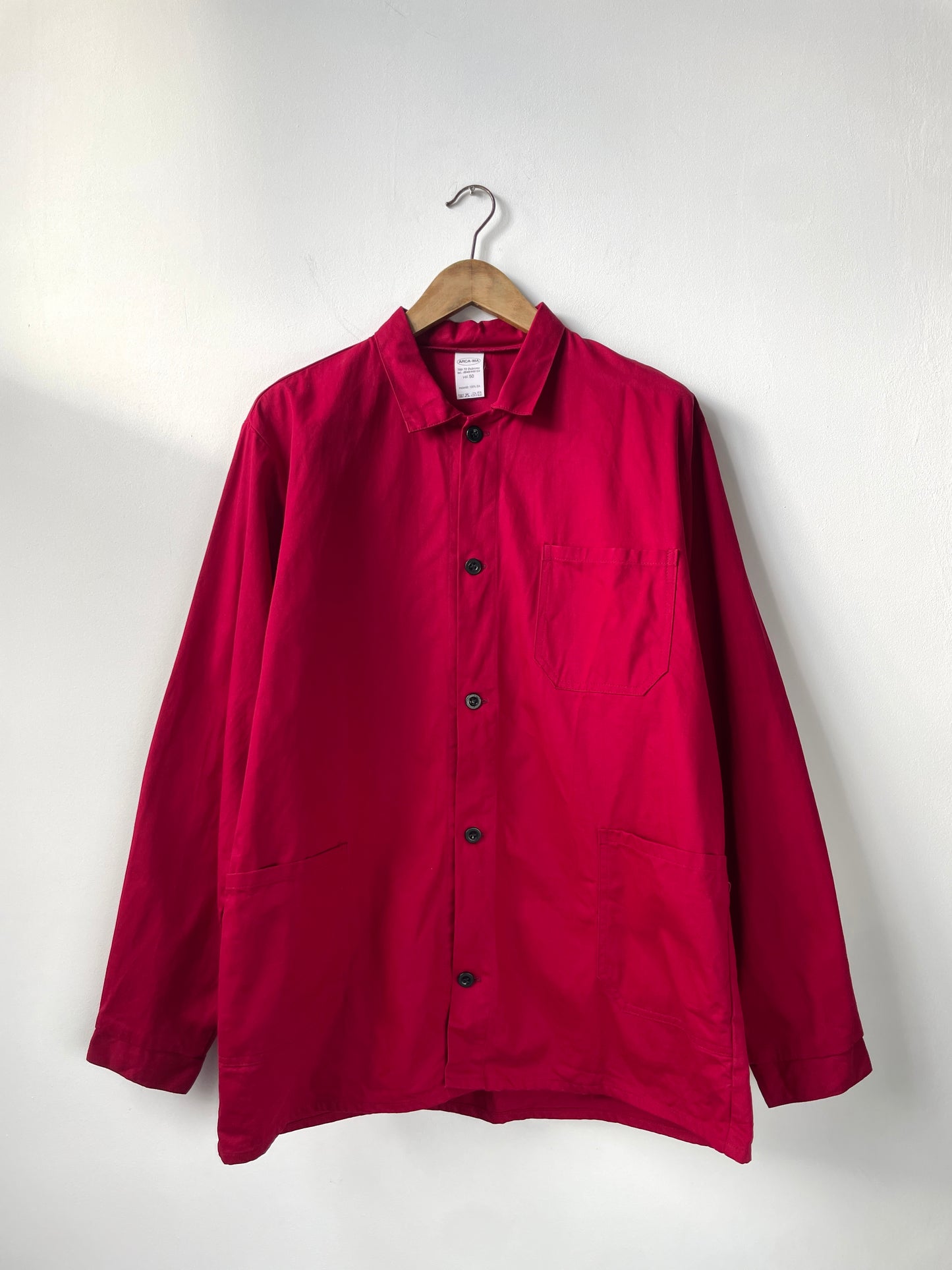 Vintage Red French Chore Jacket