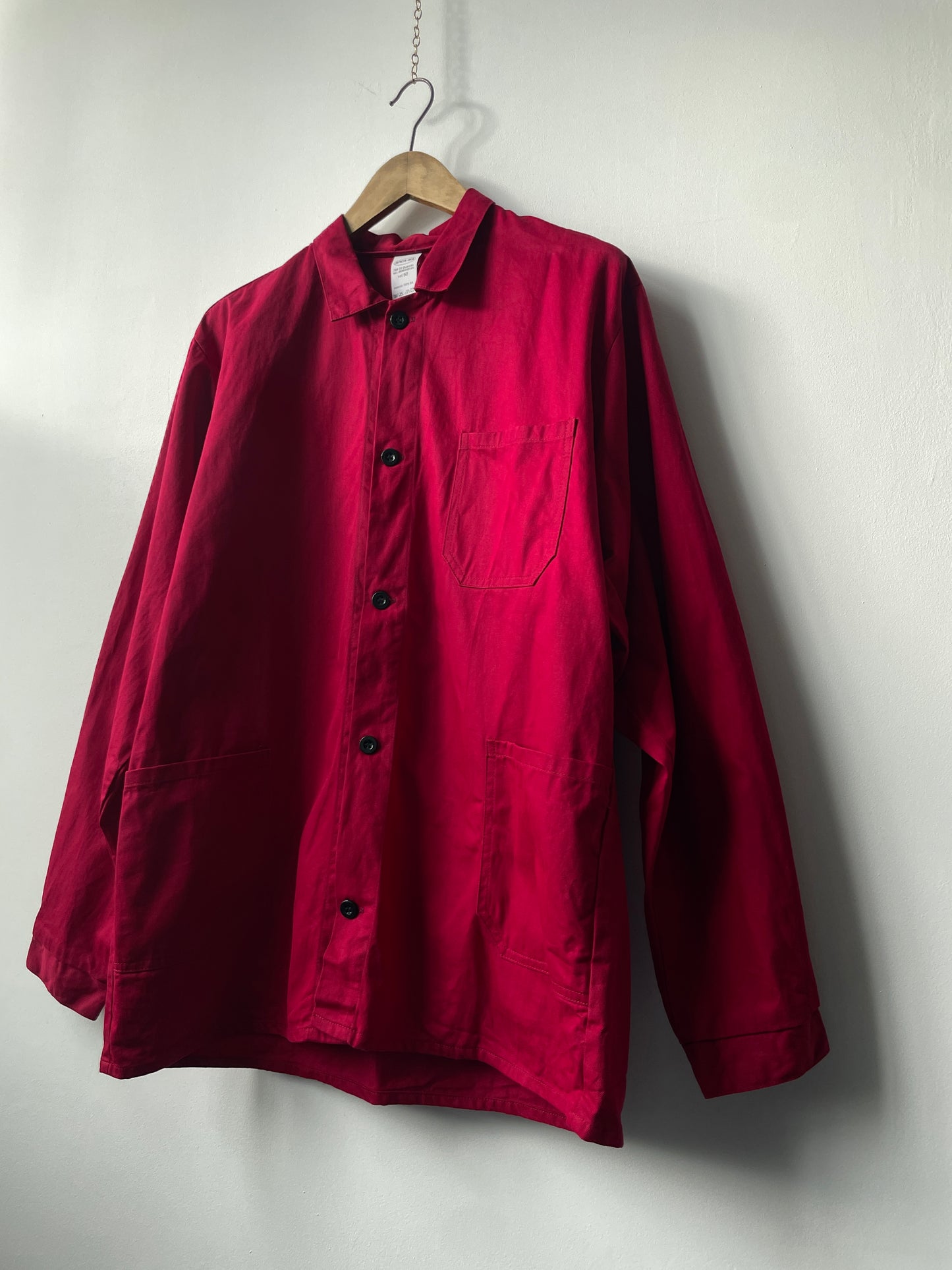 Vintage Red French Chore Jacket