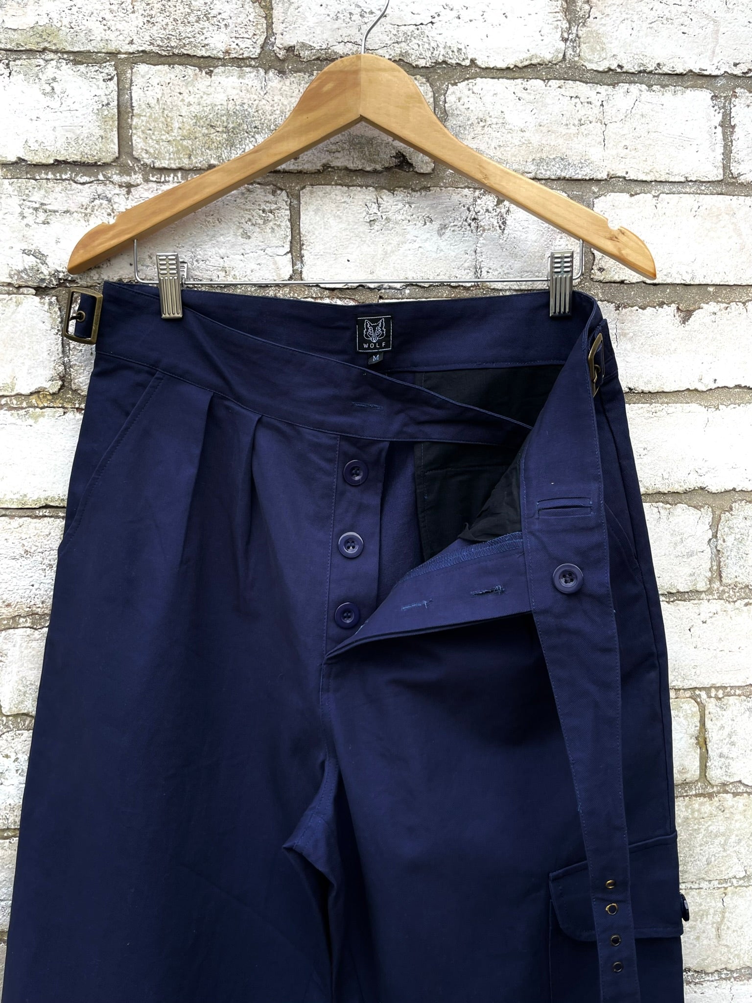 Gurkha Pants Navy Blue