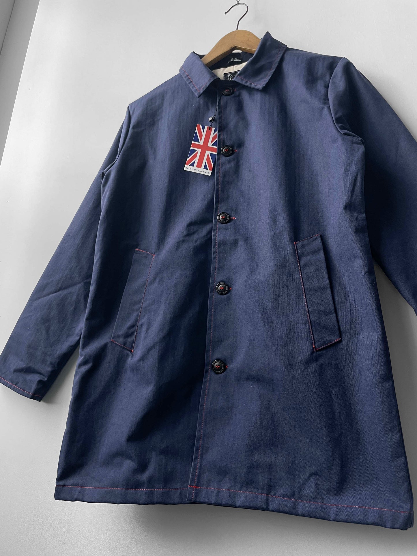 Französische Arbeitsjacke Moleskin Racing Grün