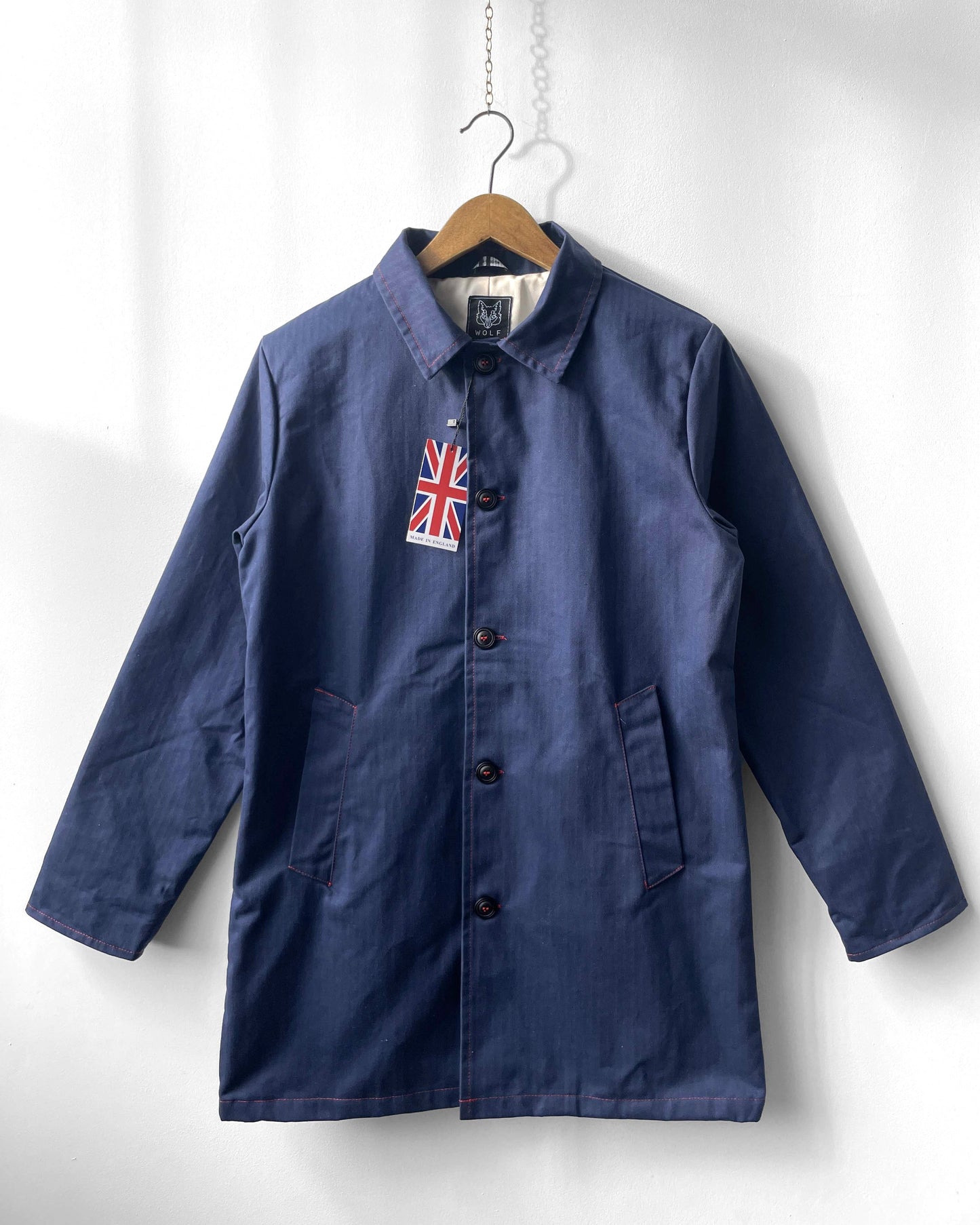 Französische Arbeitsjacke Moleskin Racing Grün