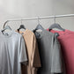 Heavy Cotton Boxy T-Shirt Washed Pebble Grey