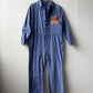 Vintage Embroidered Japanese Sashiko Style Patchwork Jumpsuit