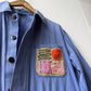 Vintage Embroidered Japanese Sashiko Style Patchwork Jumpsuit