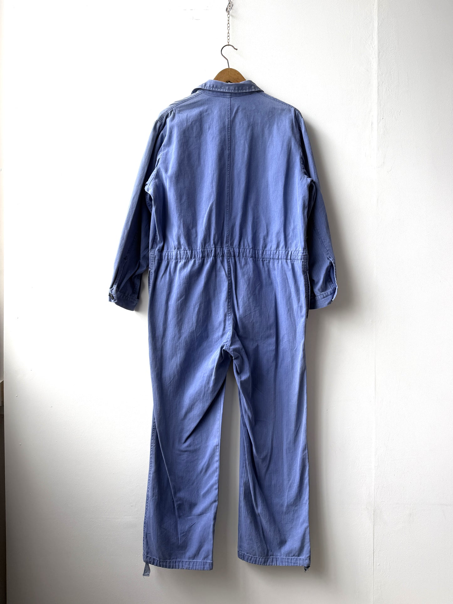 Vintage Embroidered Japanese Sashiko Style Patchwork Jumpsuit
