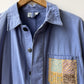 Vintage Embroidered Japanese Sashiko Style Patchwork Jumpsuit