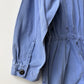 Vintage Embroidered Japanese Sashiko Style Patchwork Jumpsuit