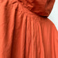 Vintage 1997s Orange Overhead Italian Smock Jacket