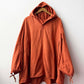 Vintage Orange Overhead Popover Smock Jacket Oversized
