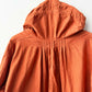 Vintage Orange Overhead Popover Smock Jacket Oversized