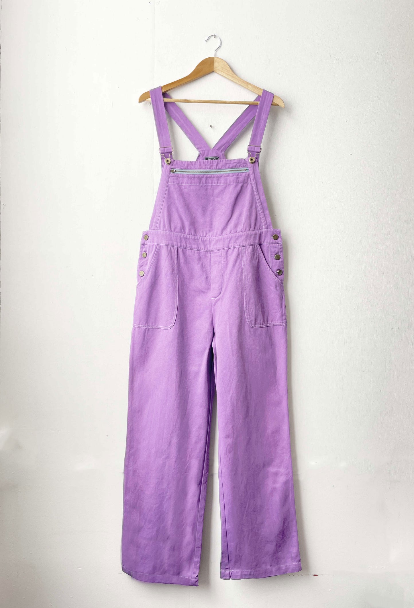 Purple Workwear Dungarees