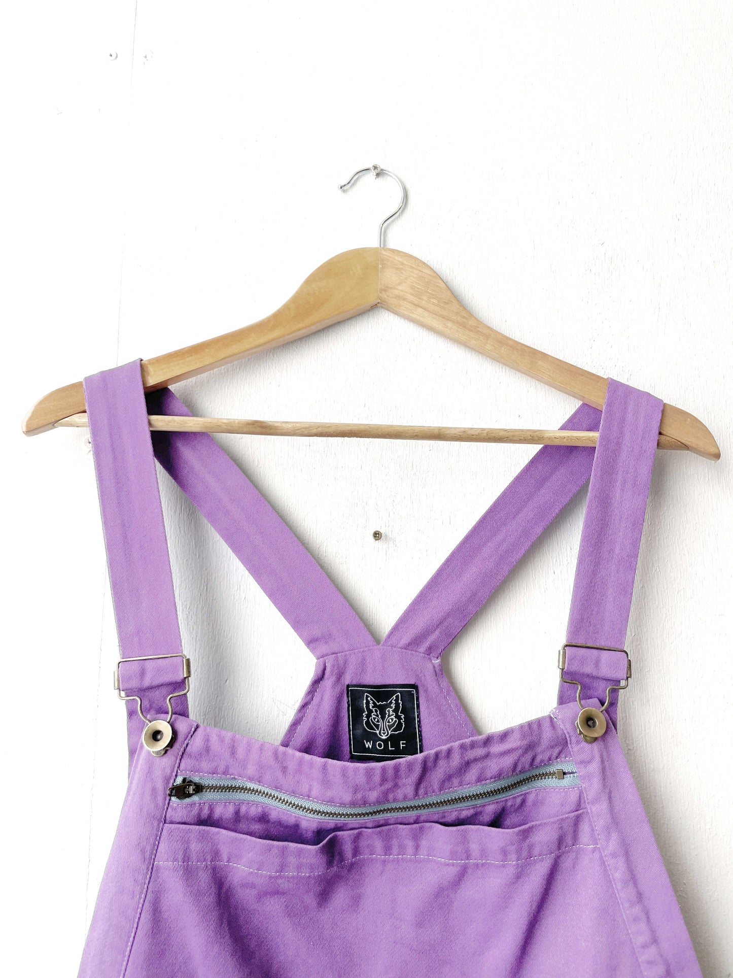 Purple Workwear Dungarees